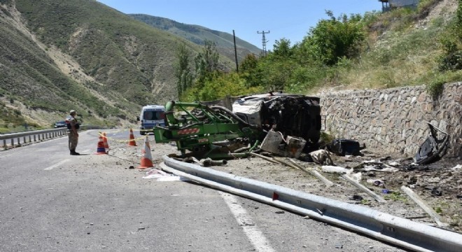  Erzurum jandarma bölgesi kaza verileri açıklandı